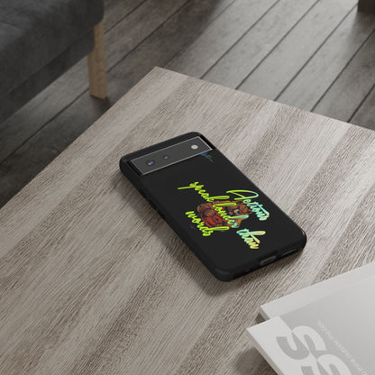BlackOnion Brand New Phone Case - with Motivational Workout Motif ‘Actions speak lauder ‘💪🔥🫵
