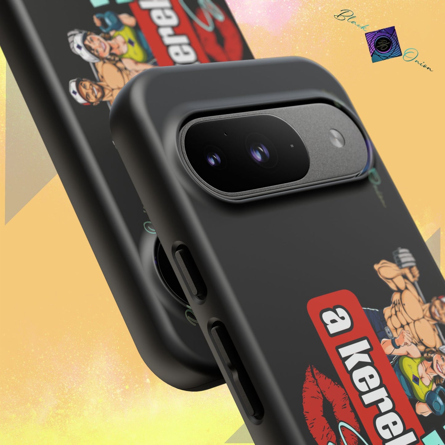 BlackOnion Brand New Phone Case - with Motivational Workout Motif ‘Az igazi férfi ‘💪🔥🫵