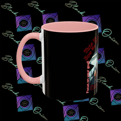 BlackOnion Coffee Mug - 11oz with Workout Motif ‘Unstoppable’🔥💪🫵