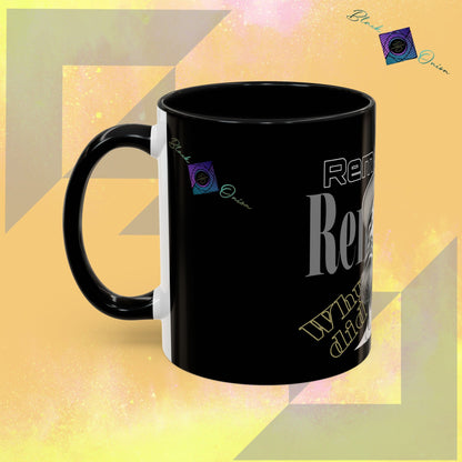 BlackOnion Coffee Mug - 11oz with Workout Motif ‘Remember ’🔥💪🫵