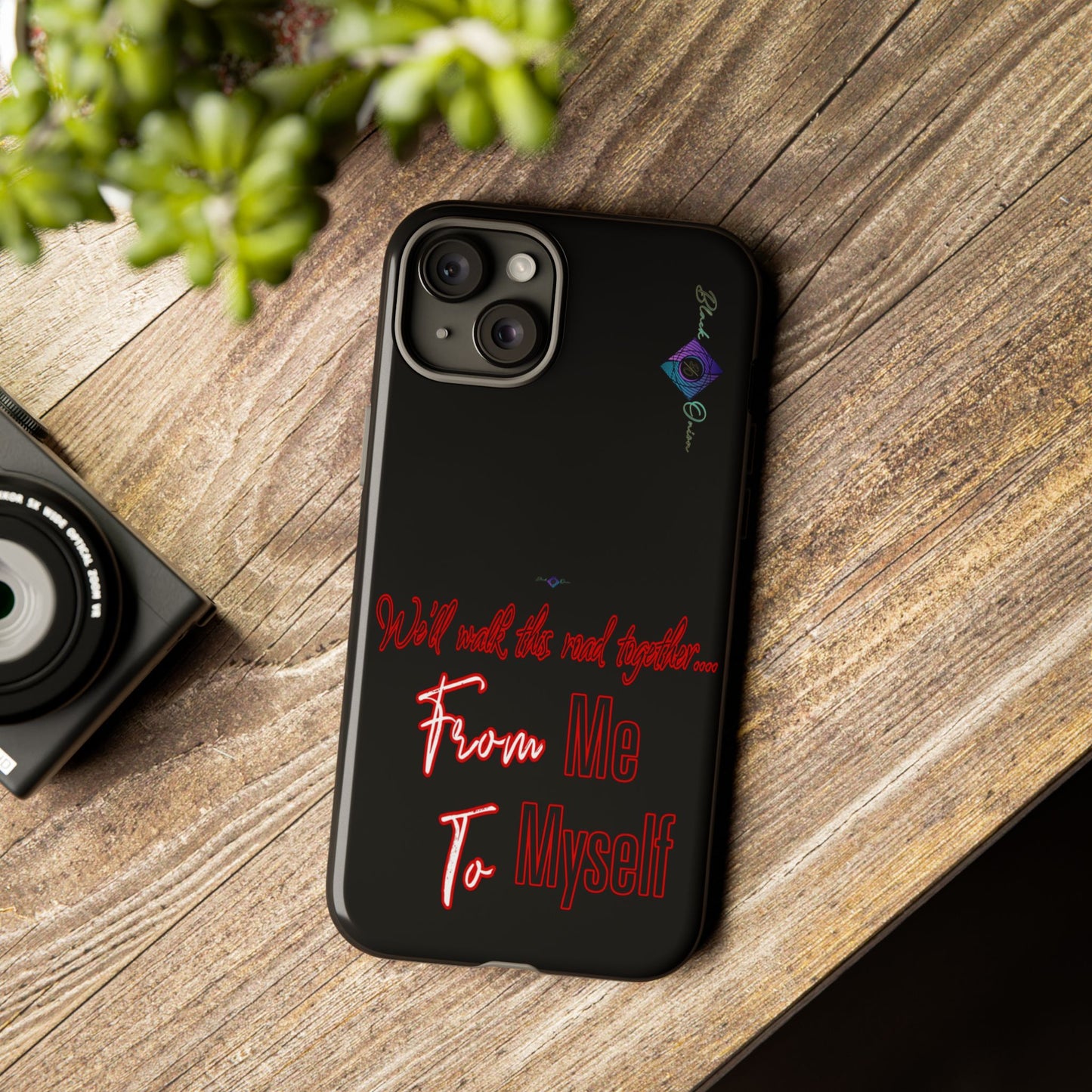 BlackOnion Brand New Phone Case - with Motivational Workout Motif’We’ll walk ‘💪🔥🫵