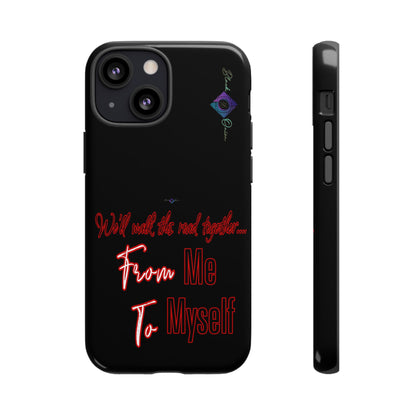 BlackOnion Brand New Phone Case - with Motivational Workout Motif’We’ll walk ‘💪🔥🫵