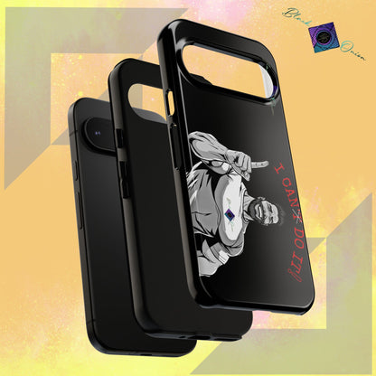 BlackOnion Brand New Phone Case - with Motivational Workout Motif’I Can Do It ‘💪🔥🫵