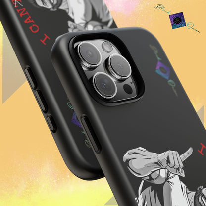 BlackOnion Brand New Phone Case - with Motivational Workout Motif’I Can Do It ‘💪🔥🫵