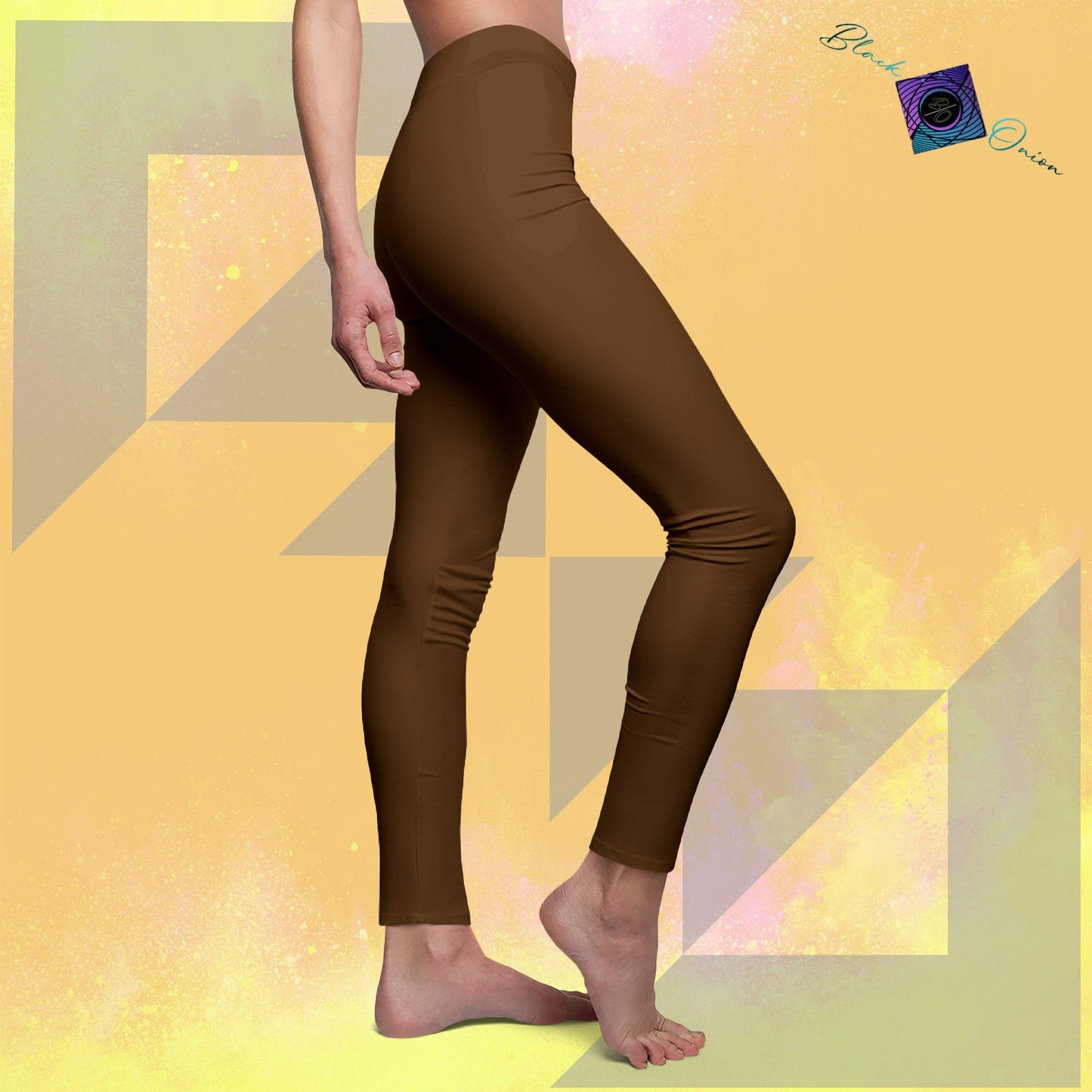 BlackOnion Stylish Women's Mid-rise Casual Leggings 🌸💋❤️