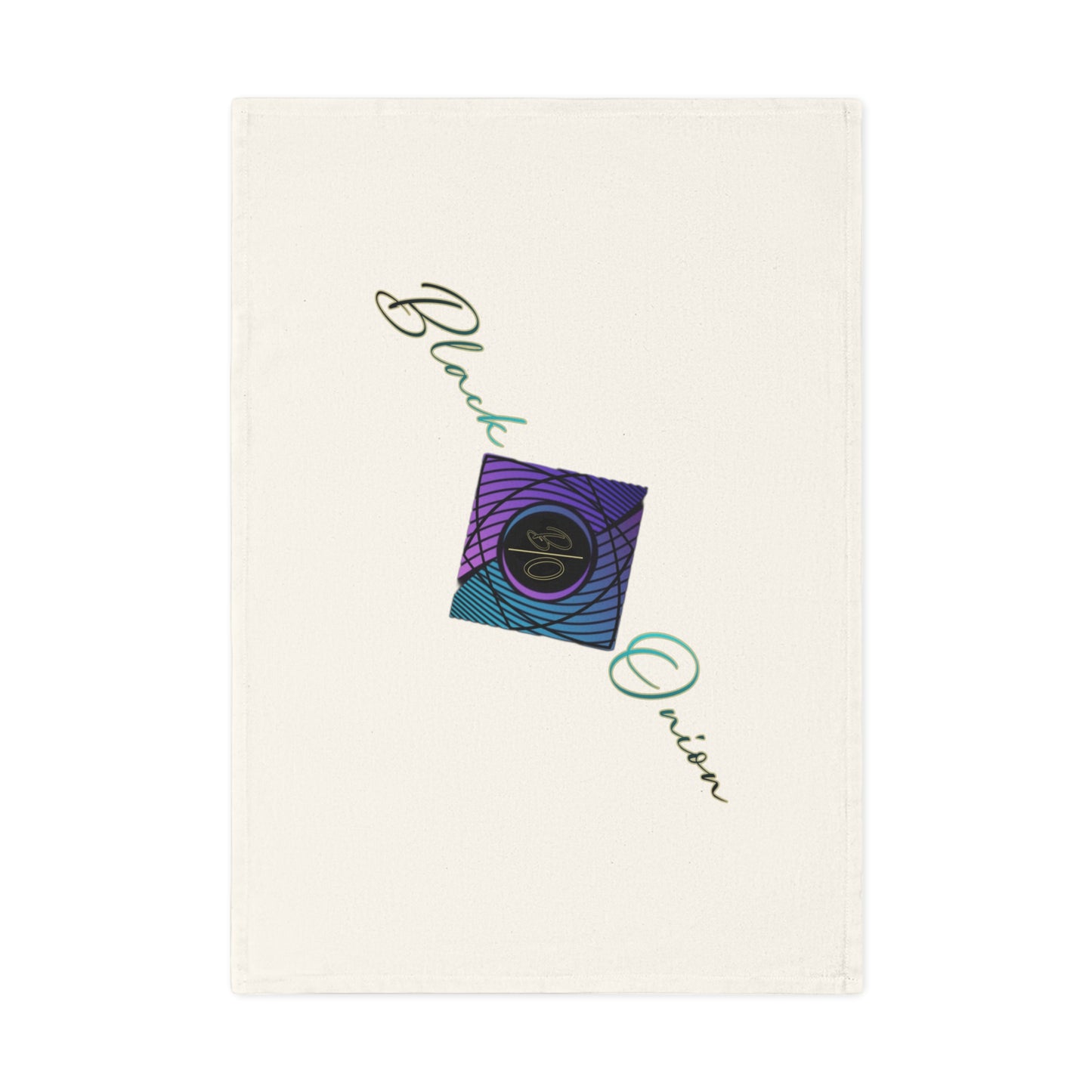 BlackOnion Design Artistic Cotton Tea Towel 🔥💪