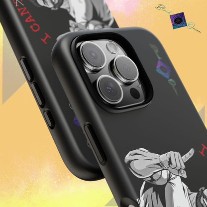 BlackOnion Brand New Phone Case - with Motivational Workout Motif’I Can Do It ‘💪🔥🫵