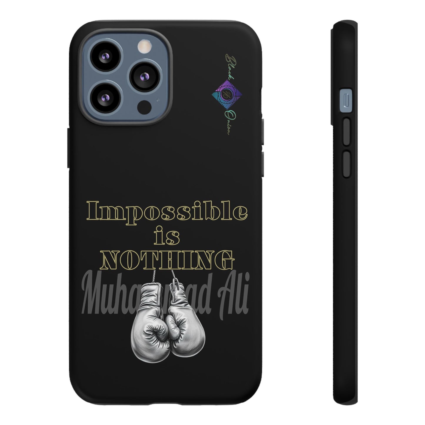 BlackOnion Brand New Phone Case - with Motivational Workout Motif ’Impossible ‘💪🔥🫵