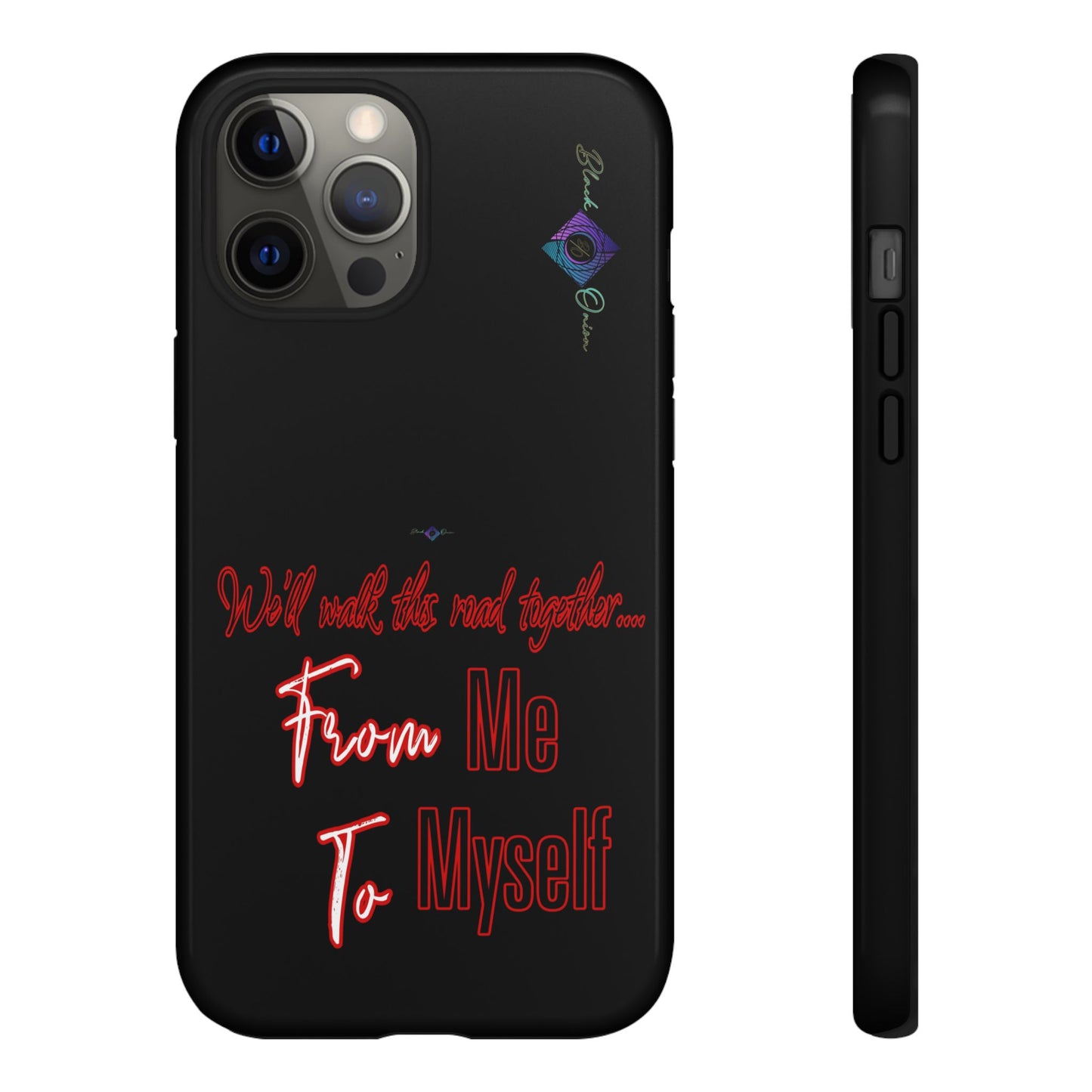 BlackOnion Brand New Phone Case - with Motivational Workout Motif’We’ll walk ‘💪🔥🫵