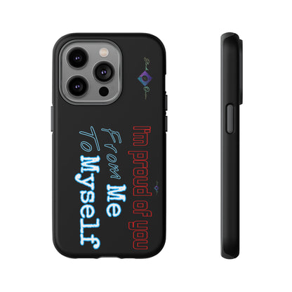BlackOnion Brand New Phone Case - with Motivational Workout Motif’I’m proud of you ‘💪🔥🫵