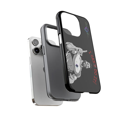 BlackOnion Brand New Phone Case - with Motivational Workout Motif’I Can Do It ‘💪🔥🫵