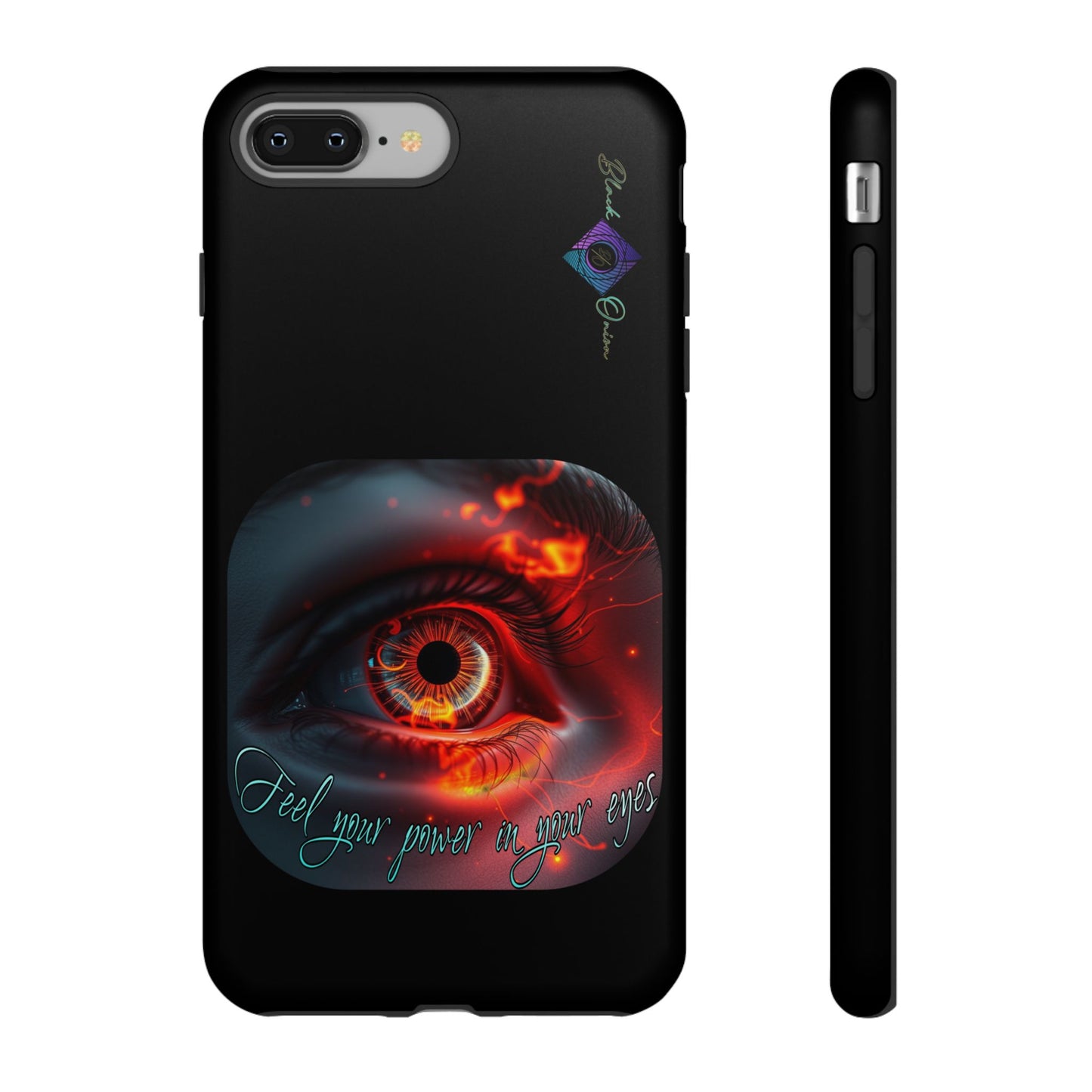BlackOnion Brand New Phone Case - with Motivational Workout Motif ’Feel your power  ‘💪🔥🫵