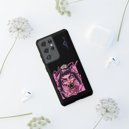 BlackOnion Brand New Phone Case - with Motivational Workout Motif’ Mad Girl💋🌸 ‘🔥🫵