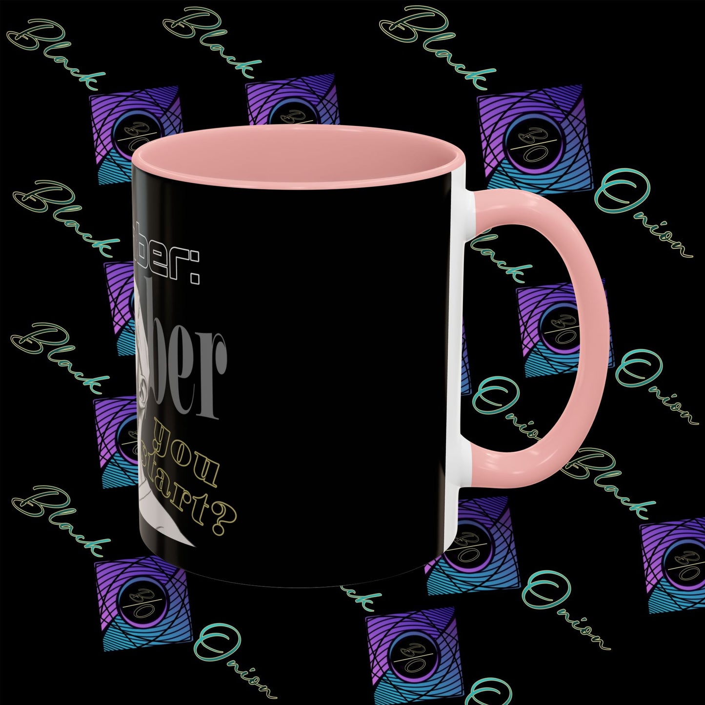BlackOnion Coffee Mug - 11oz with Workout Motif ‘Remember ’🔥💪🫵