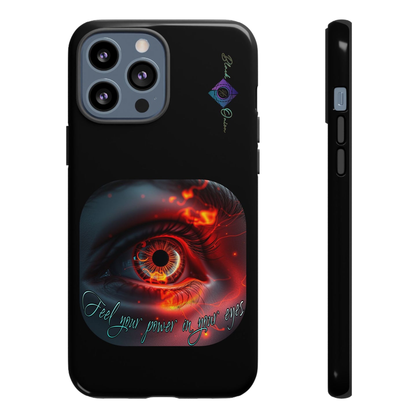 BlackOnion Brand New Phone Case - with Motivational Workout Motif ’Feel your power  ‘💪🔥🫵