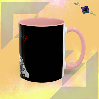 BlackOnion Coffee Mug 2 with Workout Motif ‘I Can Do It V2’🫵🔥💪