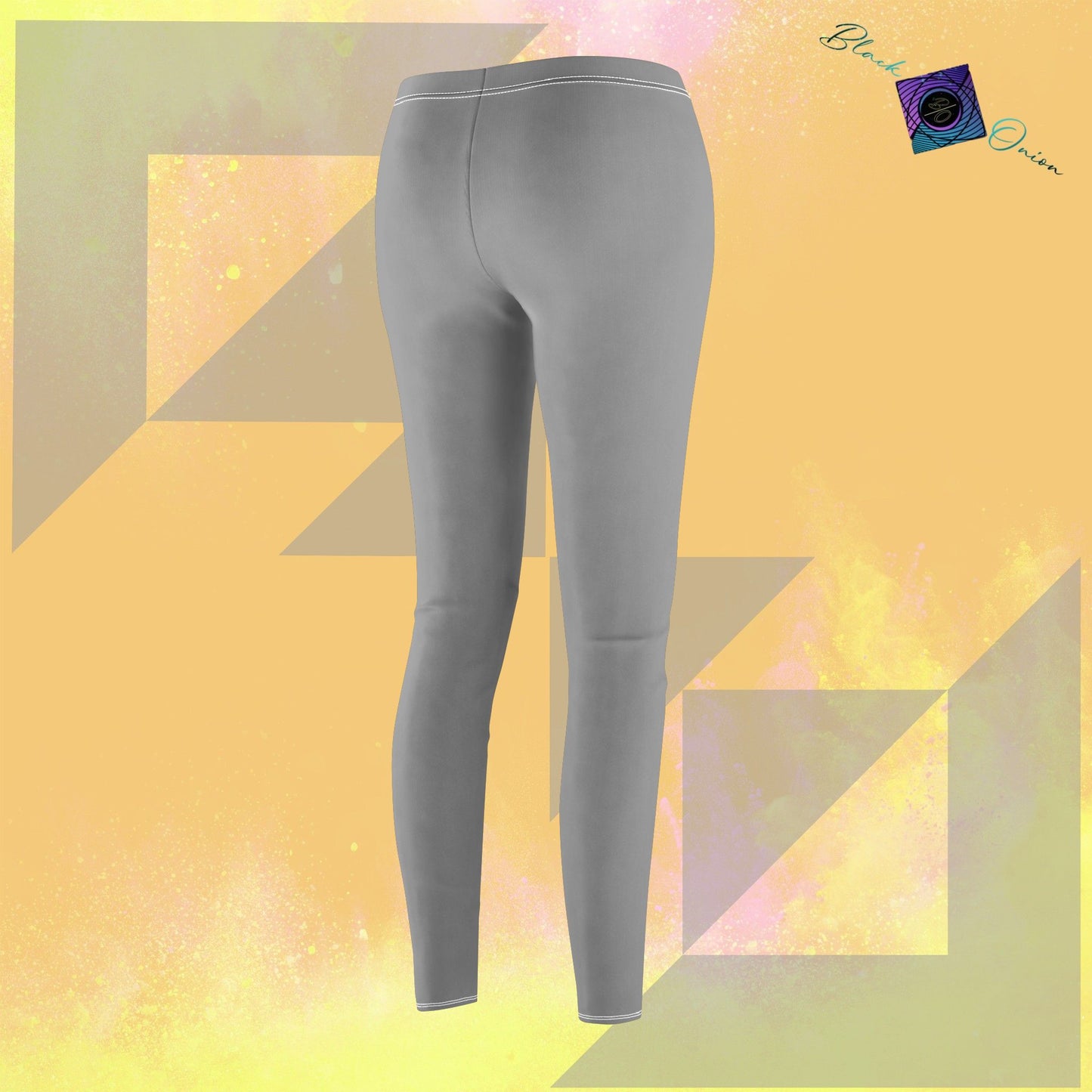 BlackOnion Stylish Women's Mid-rise Casual Leggings 🌸💋❤️