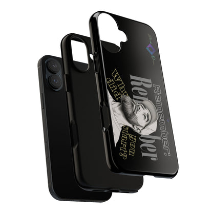 BlackOnion Brand New Phone Case - with Motivational Workout Motif’Remember ‘💪🔥🫵