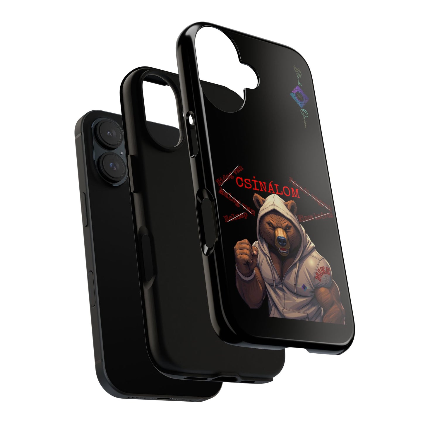 BlackOnion Brand New Phone Case - with Motivational Workout Motif ‘Csinálom ‘💪🔥🫵