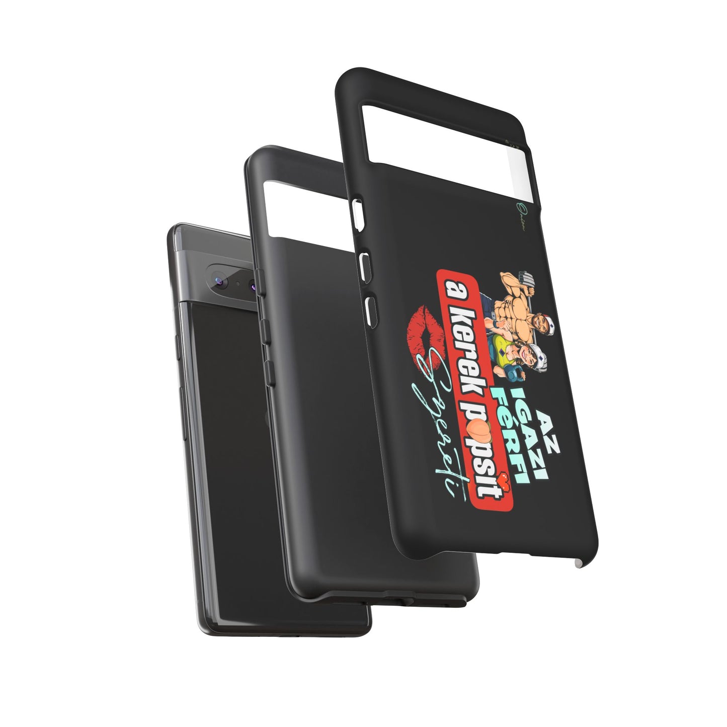 BlackOnion Brand New Phone Case - with Motivational Workout Motif ‘Az igazi férfi ‘💪🔥🫵