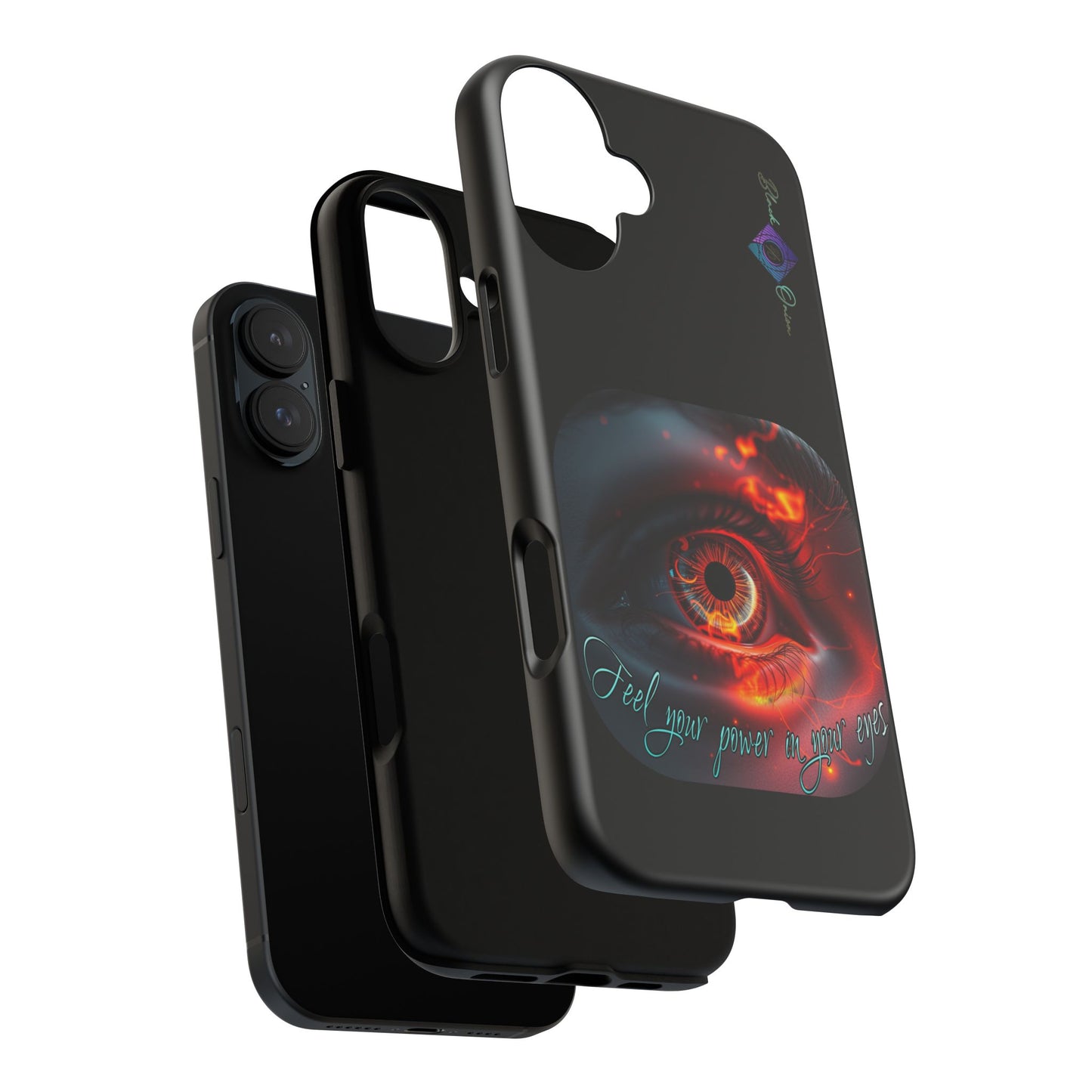 BlackOnion Brand New Phone Case - with Motivational Workout Motif ’Feel your power  ‘💪🔥🫵