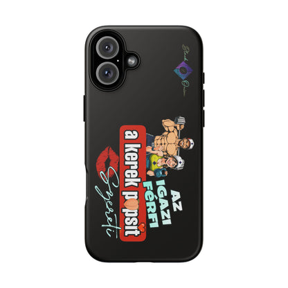 BlackOnion Brand New Phone Case - with Motivational Workout Motif ‘Az igazi férfi ‘💪🔥🫵