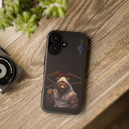 BlackOnion Brand New Phone Case - with Motivational Workout Motif’Do it ‘💪🔥🫵