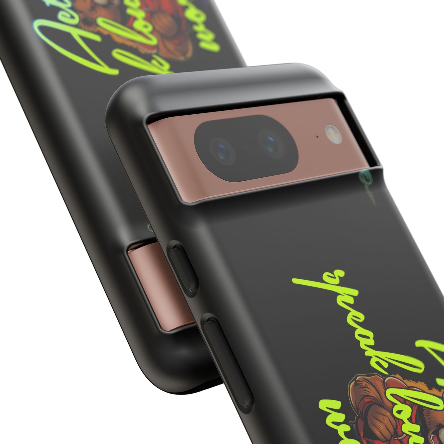 BlackOnion Brand New Phone Case - with Motivational Workout Motif ‘Actions speak lauder ‘💪🔥🫵