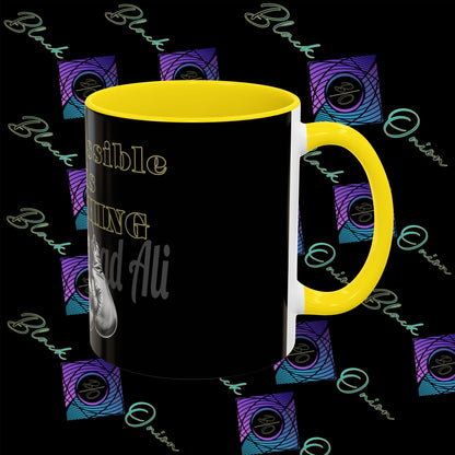 BlackOnion Coffee Mug 2 with Workout Motif ‘Impossible is NothingV2’🫵🔥💪