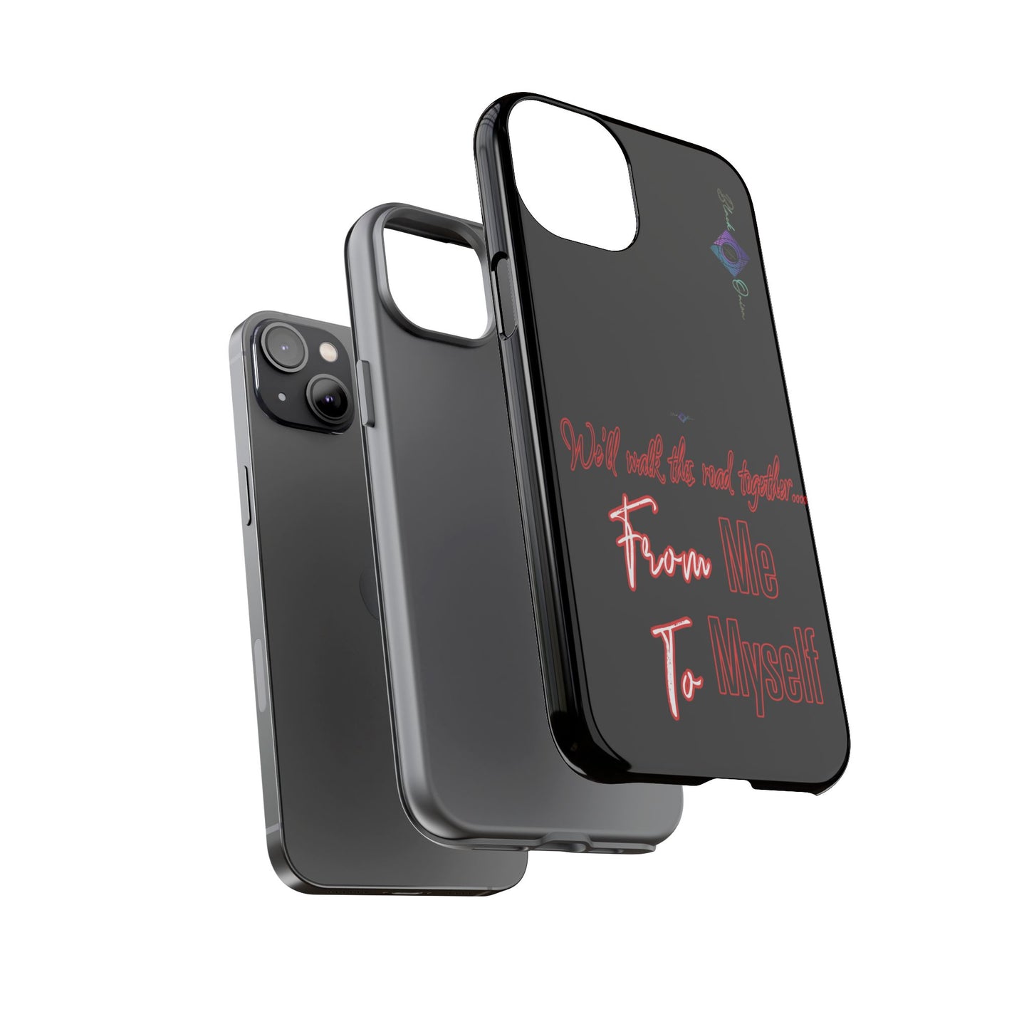 BlackOnion Brand New Phone Case - with Motivational Workout Motif’We’ll walk ‘💪🔥🫵
