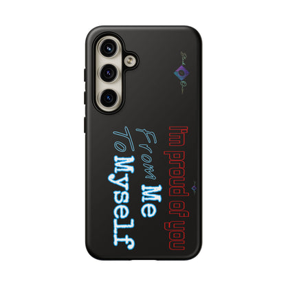 BlackOnion Brand New Phone Case - with Motivational Workout Motif’I’m proud of you ‘💪🔥🫵