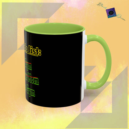 BlackOnion Coffee Mug 2 with Workout Motif ‘Today To Do List V2’🫵🔥💪