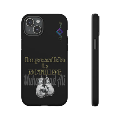 BlackOnion Brand New Phone Case - with Motivational Workout Motif ’Impossible ‘💪🔥🫵