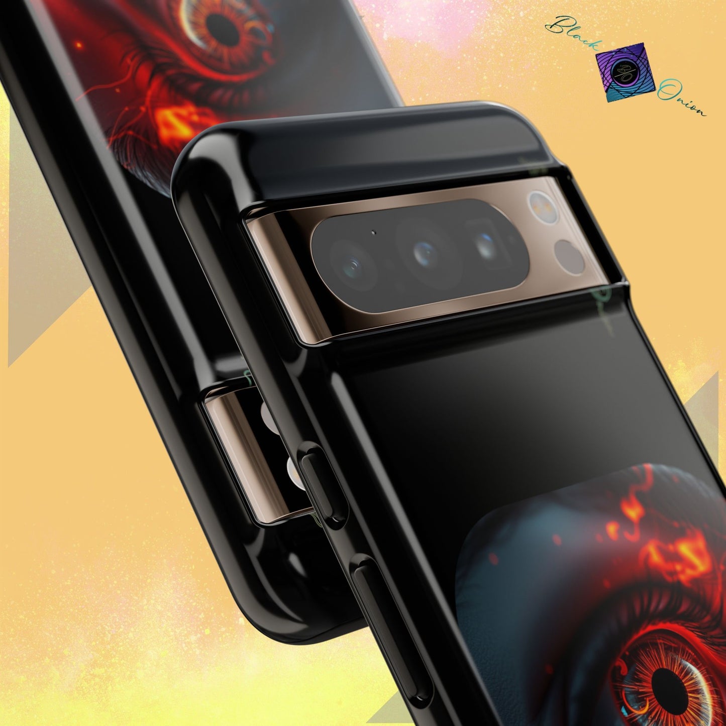 BlackOnion Brand New Phone Case - with Motivational Workout Motif ’Feel your power  ‘💪🔥🫵