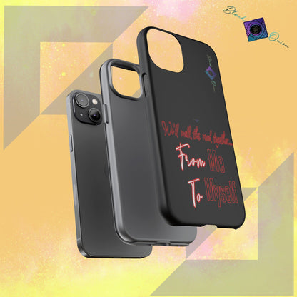 BlackOnion Brand New Phone Case - with Motivational Workout Motif’We’ll walk ‘💪🔥🫵