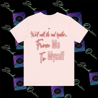 BlackOnion 'From Me ,To Myself' T-Shirt with Workout Motif V3💪🔥