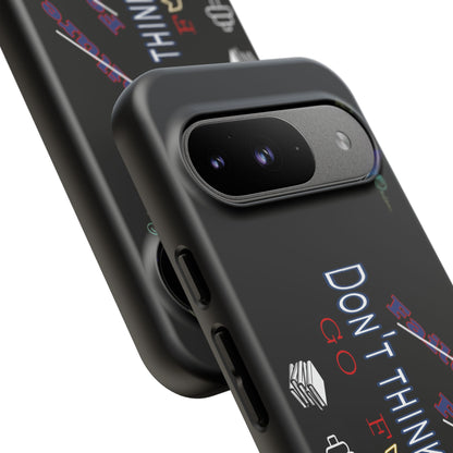 BlackOnion Brand New Phone Case - with Motivational Workout Motif’Don’t think ‘💪🔥🫵