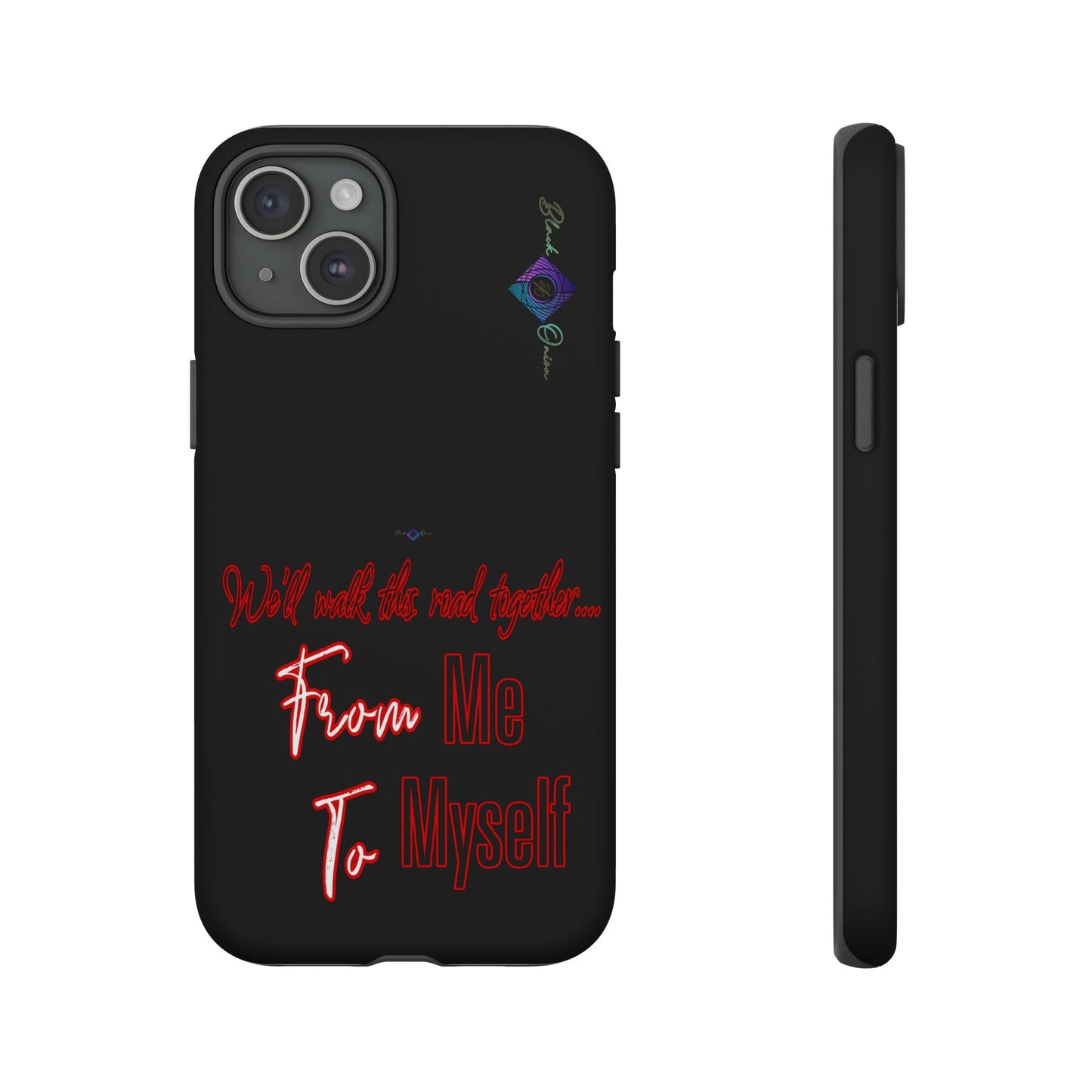 BlackOnion Brand New Phone Case - with Motivational Workout Motif’We’ll walk ‘💪🔥🫵