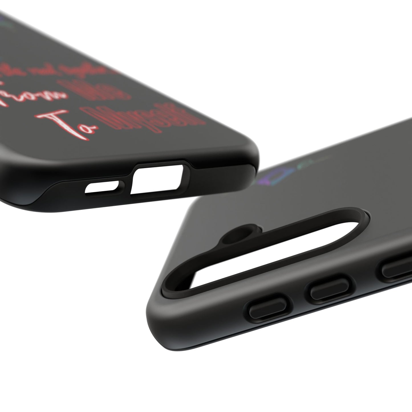 BlackOnion Brand New Phone Case - with Motivational Workout Motif’We’ll walk ‘💪🔥🫵