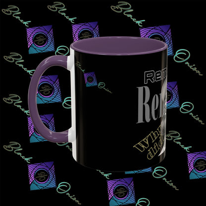 BlackOnion Coffee Mug - 11oz with Workout Motif ‘Remember ’🔥💪🫵