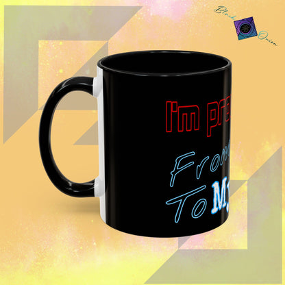 BlackOnion Coffee Mug 2 with Workout Motif ‘ I’m proud of you’🫵🔥💪