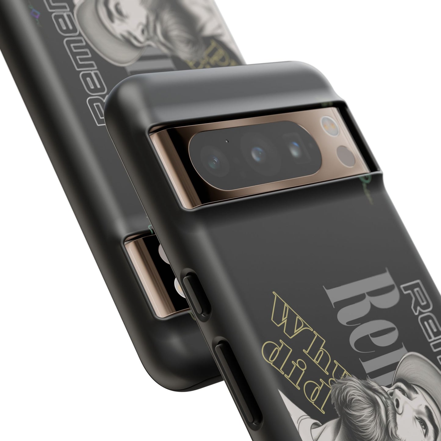 BlackOnion Brand New Phone Case - with Motivational Workout Motif’Remember ‘💪🔥🫵