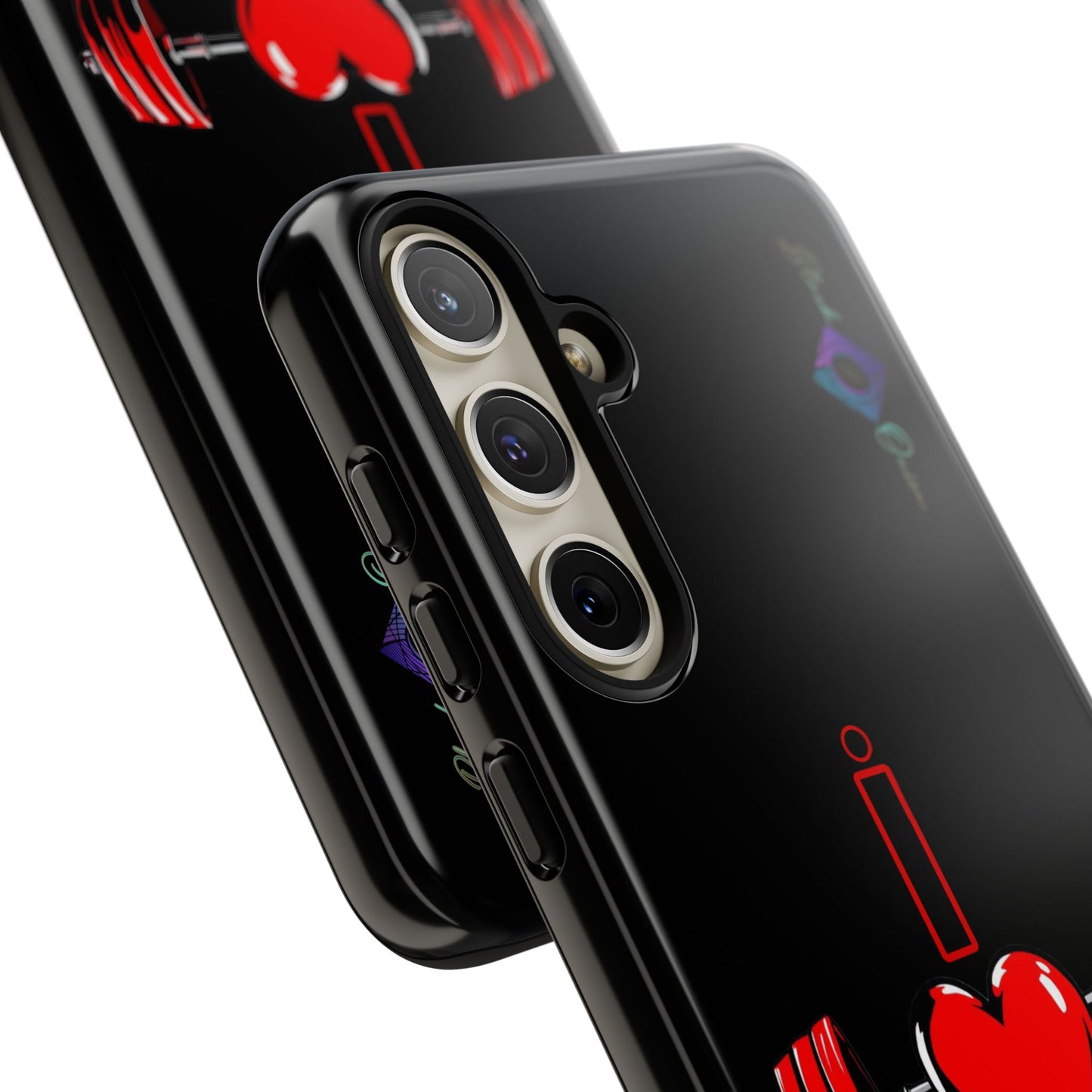 BlackOnion Brand New Phone Case - with Motivational Workout Motif’I Love Gym ‘💪🔥🫵