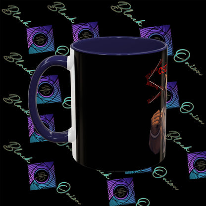 BlackOnion Coffee Mug - 11oz with Workout Motif ‘Mike 13 V2 ’🔥💪🫵