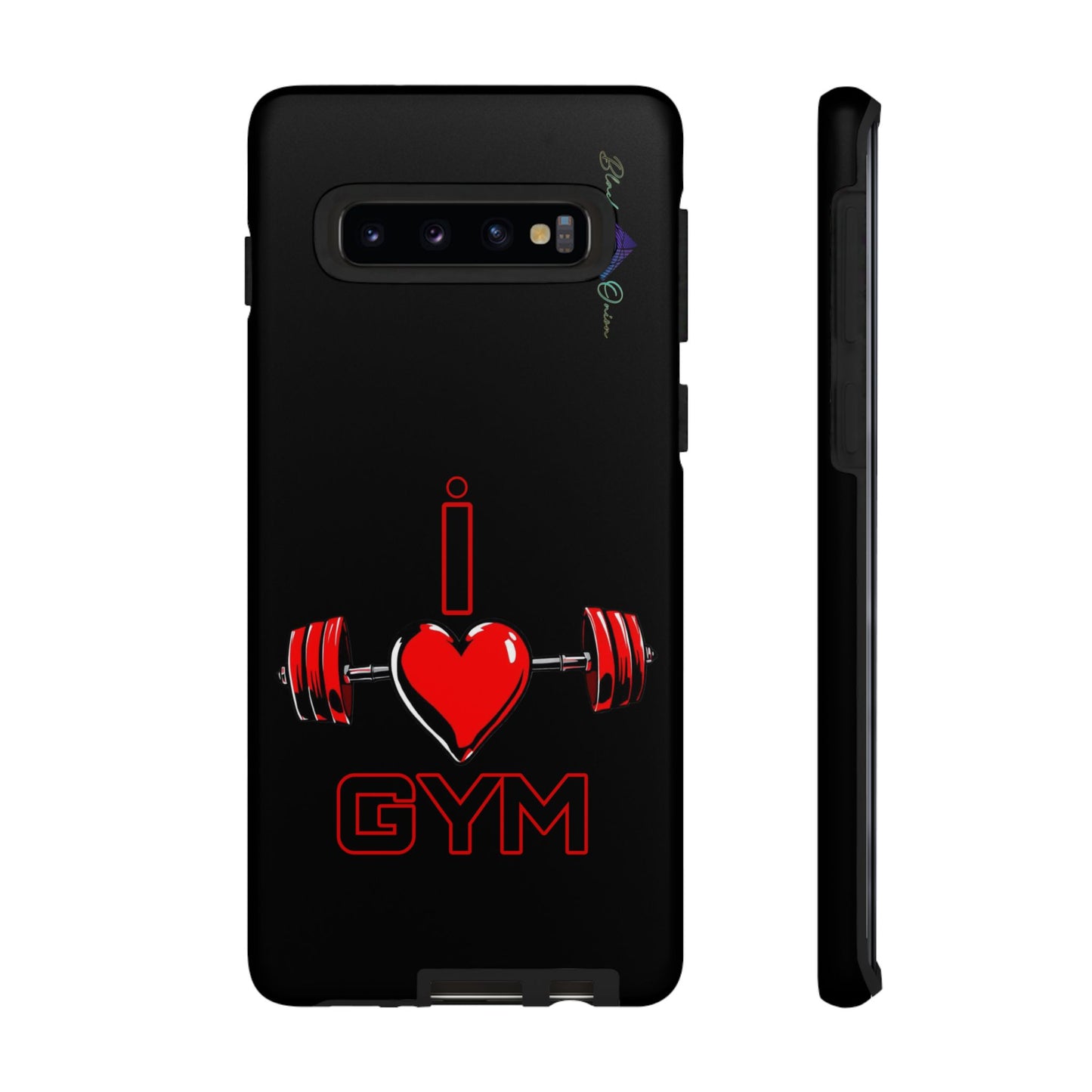 BlackOnion Brand New Phone Case - with Motivational Workout Motif’I Love Gym ‘💪🔥🫵