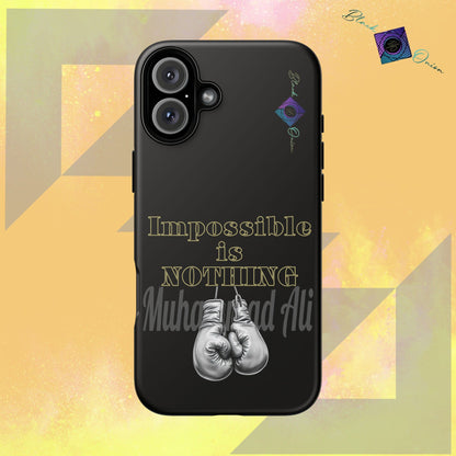 BlackOnion Brand New Phone Case - with Motivational Workout Motif ’Impossible ‘💪🔥🫵