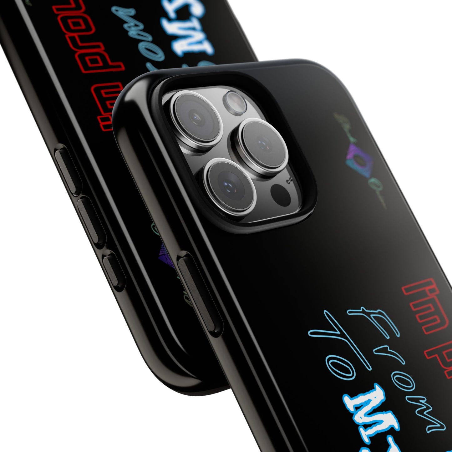 BlackOnion Brand New Phone Case - with Motivational Workout Motif’I’m proud of you ‘💪🔥🫵