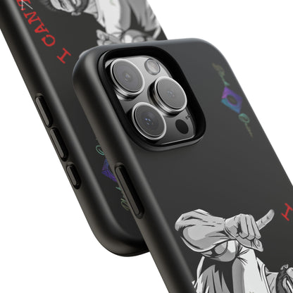 BlackOnion Brand New Phone Case - with Motivational Workout Motif’I Can Do It ‘💪🔥🫵