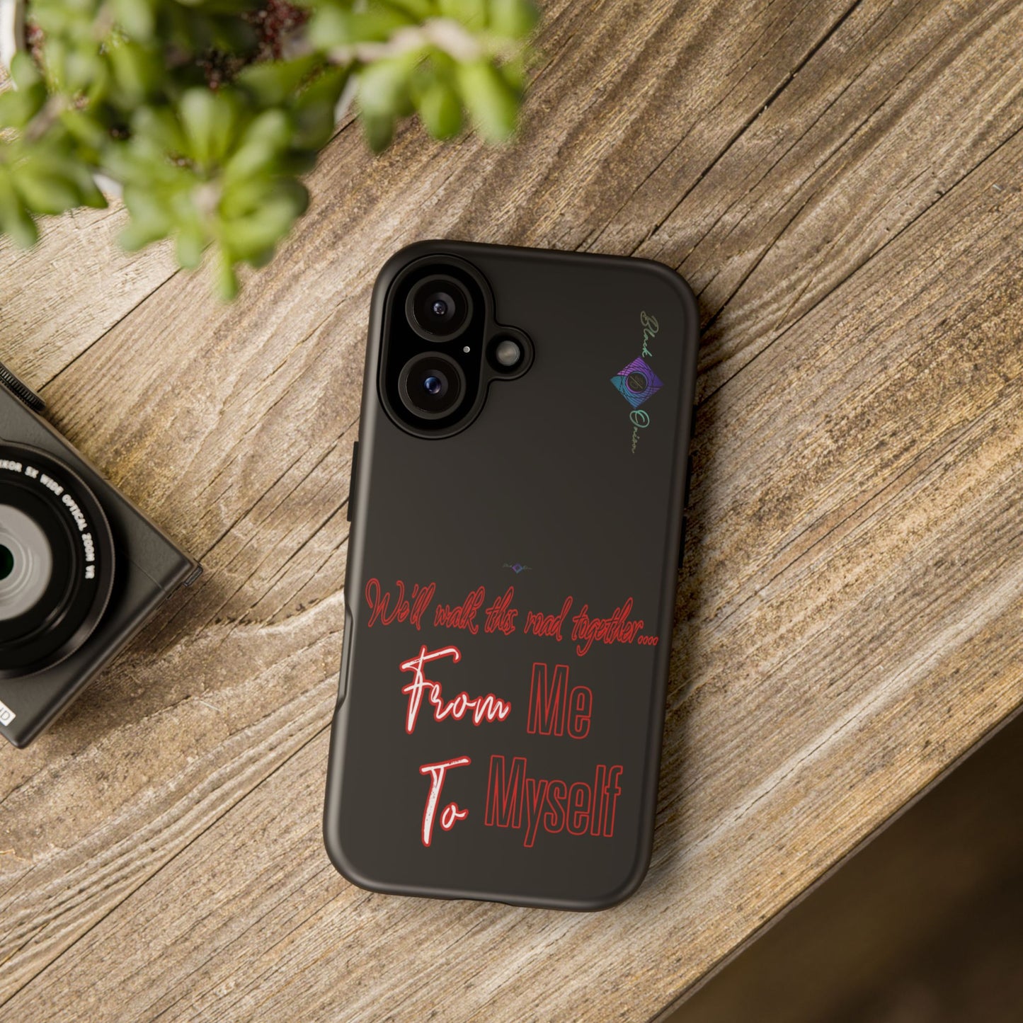 BlackOnion Brand New Phone Case - with Motivational Workout Motif’We’ll walk ‘💪🔥🫵