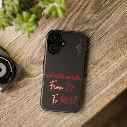 BlackOnion Brand New Phone Case - with Motivational Workout Motif’We’ll walk ‘💪🔥🫵